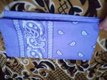 Headwear Bandana Scarf Hairwrap Sports Fashion Women Wrist Hip-Hop Double-Sided