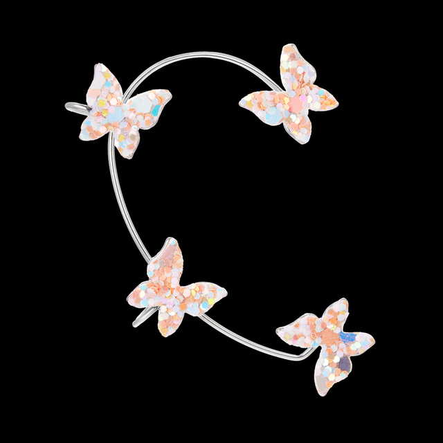 Ear Clip Earrings Non-Piercing Fake Cartilage Ear Cuff Fashion Women Copper Sticker Earring Girls Party Jewelry Gifts