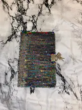 Cuaderno creativo colorido con lentejuelas, diario secreto con cerradura Reversible, diario privado, diario de viaje mágico, regalo