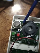 Detector de fugas de Gas, propano, butano, Gas Natural, Sensor de alarma de seguridad, enchufe de la UE