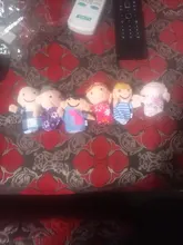 Plush-Doll Finger-Puppets Animals Hand-Cartoon Baby Theater Mini Children Educational