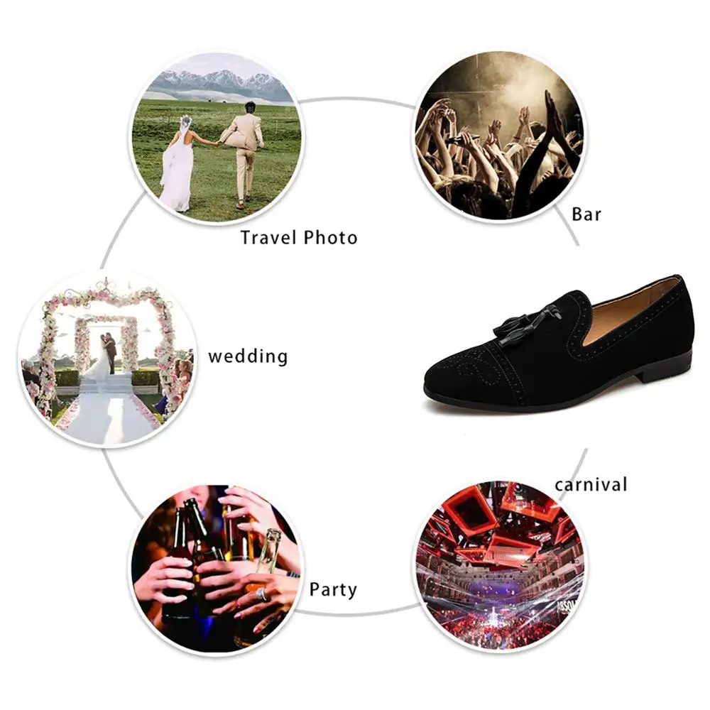 MEIJIAN/мужские черные Лоферы ручной работы; модные вечерние и свадебные мужские бархатные туфли; мужские туфли-лоферы