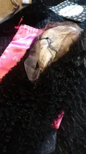 Cynosure-pelucas de cabello humano con encaje frontal para mujeres negras, Remy, rizado, brasileño, prearrancado, cierre de encaje, 13x4/13x6