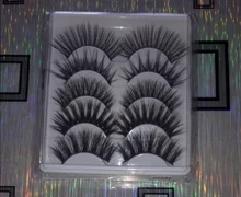 5 Par 3D visón pestañas falsas corto Natural suave y dramático pestañas falsas hecho a mano sin Cruel maquillaje extensión de pestañas