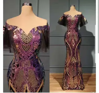 

Beatiful African French Sequins Lace Fabric Nigerian Sequins French Net Tulle Materials Embroidery 5Y For Fashion Wedding Dress