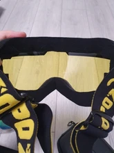 Nueva lente doble brillante de la marca COPOZZ para gafas de esquí del modelo GOG-201 aumentar el brillo noche nublada para usar (solo lente)