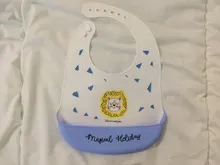 Baberos de silicona para alimentación de bebé, toalla de Saliva, Baberos suaves impermeables con estampado de dibujos animados, Baberos de niña, paño ajustable para eructar