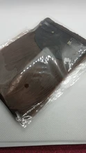 Leeons-postizo corto de pelo sintético para mujer, postizo resistente al calor, con flequillo, corto Natural, pinzas para el pelo, color negro