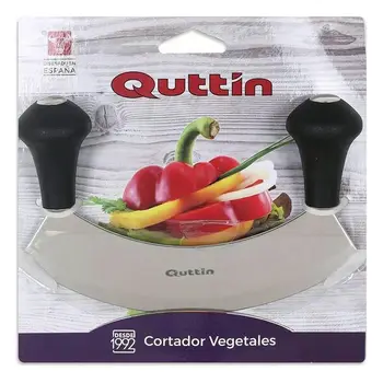 

Manual Vegetable Chopper Quttin Black (18 X 11 cm)