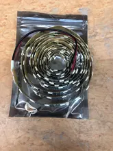 Tira de luces led impermeable para fiesta de fluorescencia, lámpara tipo cinta ultravioleta de 12V, de 395-405 nm, con luz negra 5050 2835 SMD, 60 led/m o 120 led/m ideal para DJ