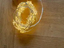 Fairy-Lights Battery-Operated Party-Use Copper 60-Star Outdoor LED Xmas Long for Silver-Color