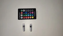 LED Bulb Wedge-Light Remote-Controller Reading T10 W5w Flash/strobe Canbus 2pcs COB 194