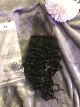 Allove-Cierre de pelo humano con ondas profundas, 4X4, cierre de encaje, 130%, Destiny, Remy, envío gratis