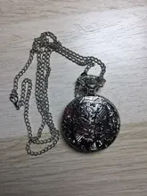 Reloj de bolsillo de cuarzo para hombres y mujeres, cadena colgante de plata, relojes para regalo, Retrato del líder de Rusia