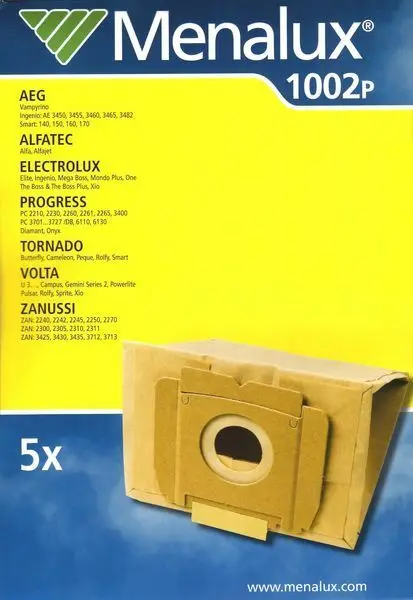 Tornado Volta Zanussi Pack of 4 Basics X22 Vacuum Dust Bags with Odour control for Progress 