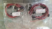 Plastic-Holder Round White Pre-Wired 10-100pcs DC12V UV with Clear LED Water Blue/rgb