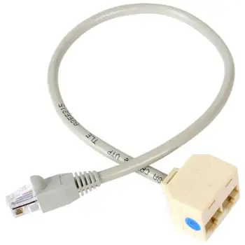 

Cable Adapter y splitter RJ45 2 to 1 - F / MSTARTECH.COM7.94