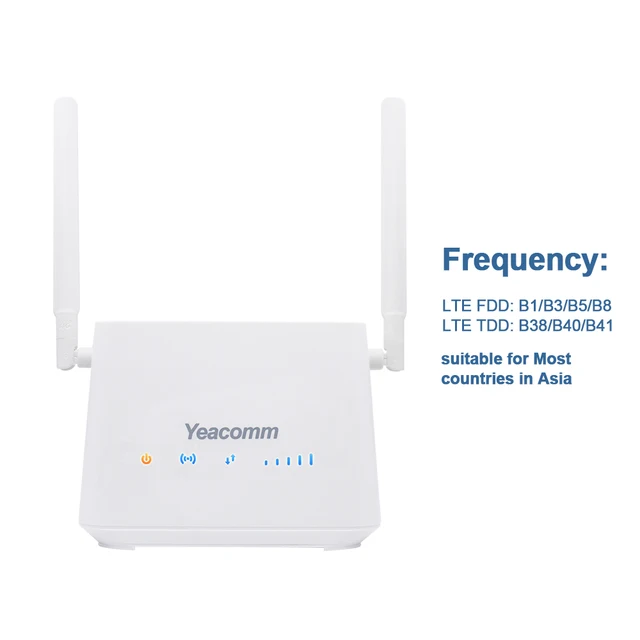 Yeacomm 4g lte cpe router with sim card slot Clearance