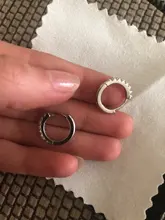 XIYANIKE-pendientes femeninos de aro de circón con microincrustaciones, de Plata de Ley 925, accesorios de regalo de joyería elegantes hechos a mano