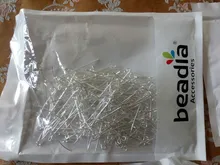 200 unids/lote ojo cabeza pines 20 25 30 35 40 45 50 mm de ojo pines agujas cuentas suministros de fabricación de la joyería DIY accesorios conclusiones