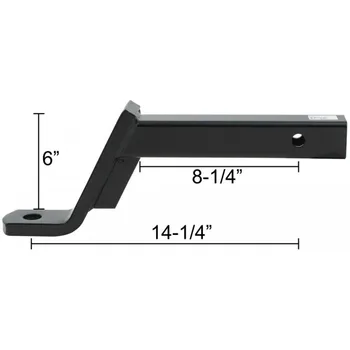 

Nozzle фаркопа Black, dropping 2 ", without the ball, square profile 8-1/4 "ITEM NO: ORT-BM/2