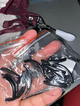 Almohadillas de silicona para rizador de pestañas, reemplazo negro para rizador de pestañas, herramientas de estilismo para maquillaje, 30/50/100 Uds.