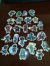 10/30/50 Uds de dibujos animados Disney pegatinas Marvel bien los Vengadores etiqueta engomada impermeable equipaje Skateboard guitarra portátil pegatinas juguete de niño