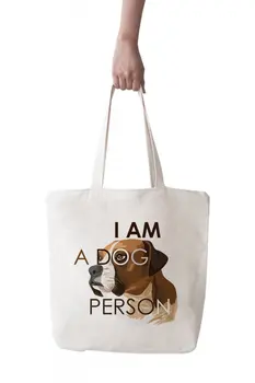 

Angemiel Bag Large I Am A Dog Person Shopping Beach Tote Bag