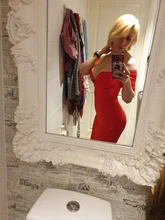 Bodycon Dress Short-Sleeve V-Neck Sexy Off-Shoulder Women Deep Solid Sheath Female