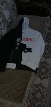Scarface-Sudadera con capucha para hombre y mujer, prenda deportiva Unisex de gran tamaño con estampado 3D de películas, Tony Montana, estilo Harajuku