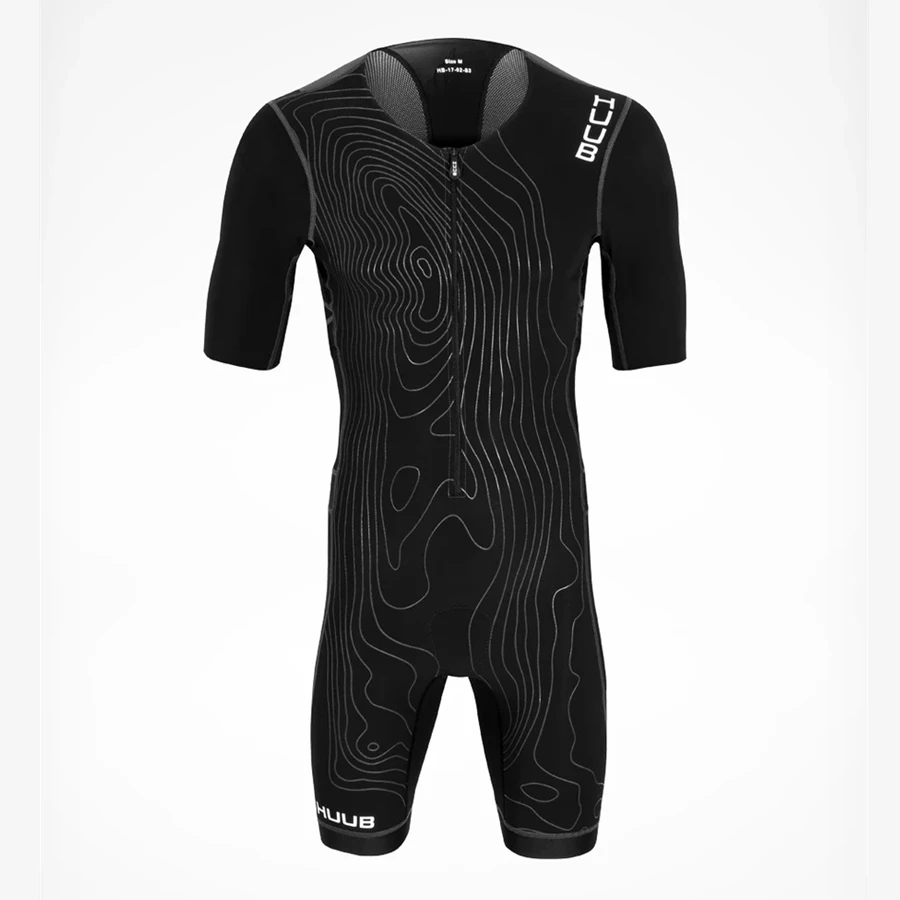 Лаванда HUUB летний костюм для велоспорта ropa de triatlon Мужская одежда для велоспорта ciclismo одежда для плавания и бега MTB велосипеда - Цвет: Лаванда