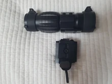 WIPSON-Mira 3X telescópica para rifle, objetivo con lupa óptica, compacto, con cubierta abatible, para arma de caza de 20mm