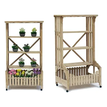 

Shelves Wood (64 x 186 x 100 cm) 4 Shelves