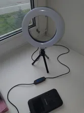Remote-Ring Light-Lamp Tripod-Stand Fill Youtube Photo Led Selfie Live Bluetooth 26/16cm