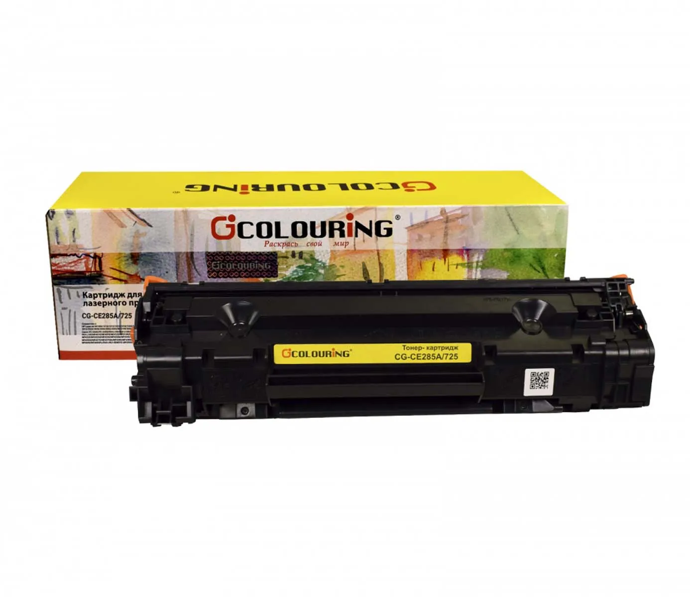 Картридж CE285A для HP LaserJet P1102 M1132 MFP Canon MF3010 LBP-3010 LBP-6000 P1102w 1600 стр. Colouring | Компьютеры и