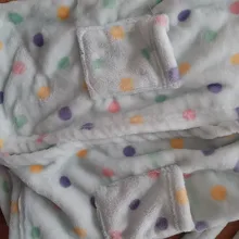 Pijamas de franela para niños Y niñas, bata de baño suave Y cómoda, ropa de casa para bebés de 2 a 8 años, Otoño e Invierno