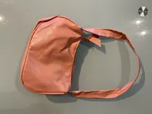 Bolso de piel sintética suave para mujer, bolsa de hombro pequeña de diseño a la moda, Color sólido Retro, Color púrpura
