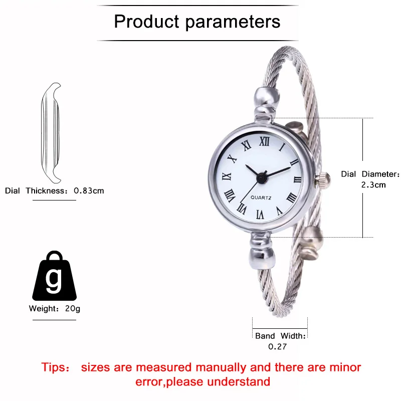 WJ-8584 сверхтонкие часы для часов из нержавеющей стали, подарок на платье, минималистичные элегантные женские часы, серебряный браслет, наручные часы, кварцевые часы