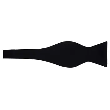 

Men's self-tie bow tie (polyester, black) 50698