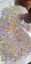 Cuentas de burbujas de agua mezcladas de colores, mezcla Kawaii de resina UV, surtido de cuentas de gota de agua, microcuentas de agua para Resina