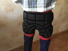 Pantalones cortos acolchados de protección para hombre y mujer, Shorts de actividades para esquí, Skate y Snowboard, talla S, M y L