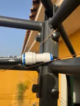 1/2-Hose-Tube Water-Connector-Fittings Plastic-Pipe Reverse-Osmosis-System OD 3/4-
