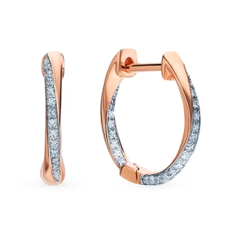 

Sunlight gold diamond earrings