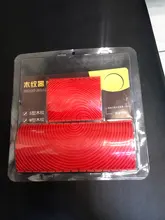 Rodillo de pintura de goma, patrón de madera de imitación, arte de Textura De La Pared, bricolaje, pintura con vetas de madera, herramienta de decoración del hogar