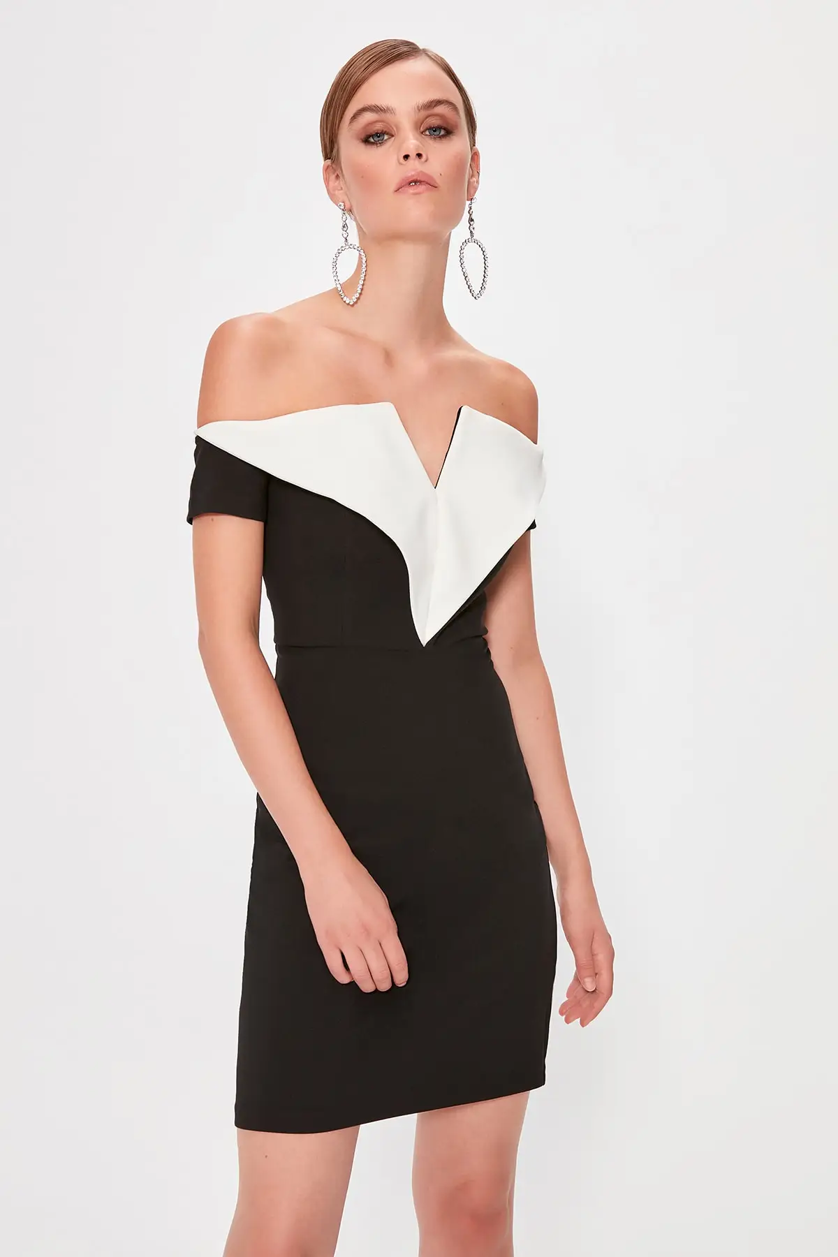 

Trendyol Multicolour Color Block Dress TPRAW20EL0790