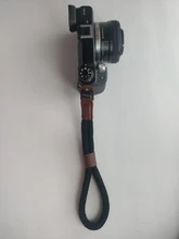 Correa de muñeca para cámara 1 Uds gran oferta cuerda de mano de nailon correa de muñeca para cámara Leica Digital SLR