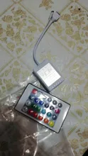 Tira de luces LED con mando a distancia RGB 24key 44key, 12V, EE. UU., Reino Unido, UE, 3A/5A, adaptador de fuente de alimentación para 5050, 3528, 2835, 1 ud.