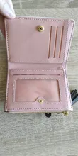 Corta de las mujeres monedero Patchwork monedero cremallera pequeño comprobado en relieve monederos con borlas lindo soporte para tarjetas Simple Mini Rosa bolsa de dinero
