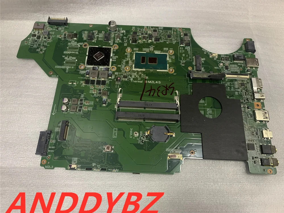 

Used MS-16J71 FOR MSI MS-16J7 CX62 CX72 LAPTOP MOTHERBOARD WITH I7-7500U AND GTX940M