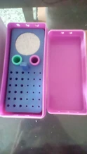 Dental Sterilize Plastic 72 holes endo box  endodontic box  autoclavable box